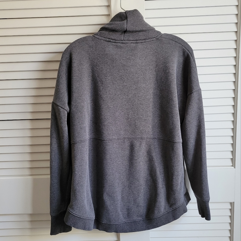 Athleta Karma Funnelneck Pullover Sweatshirt Small - image 3